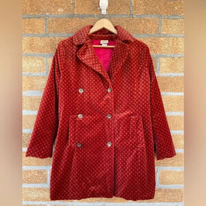 Todd Oldham Jeans 90s vintage velvet coat small